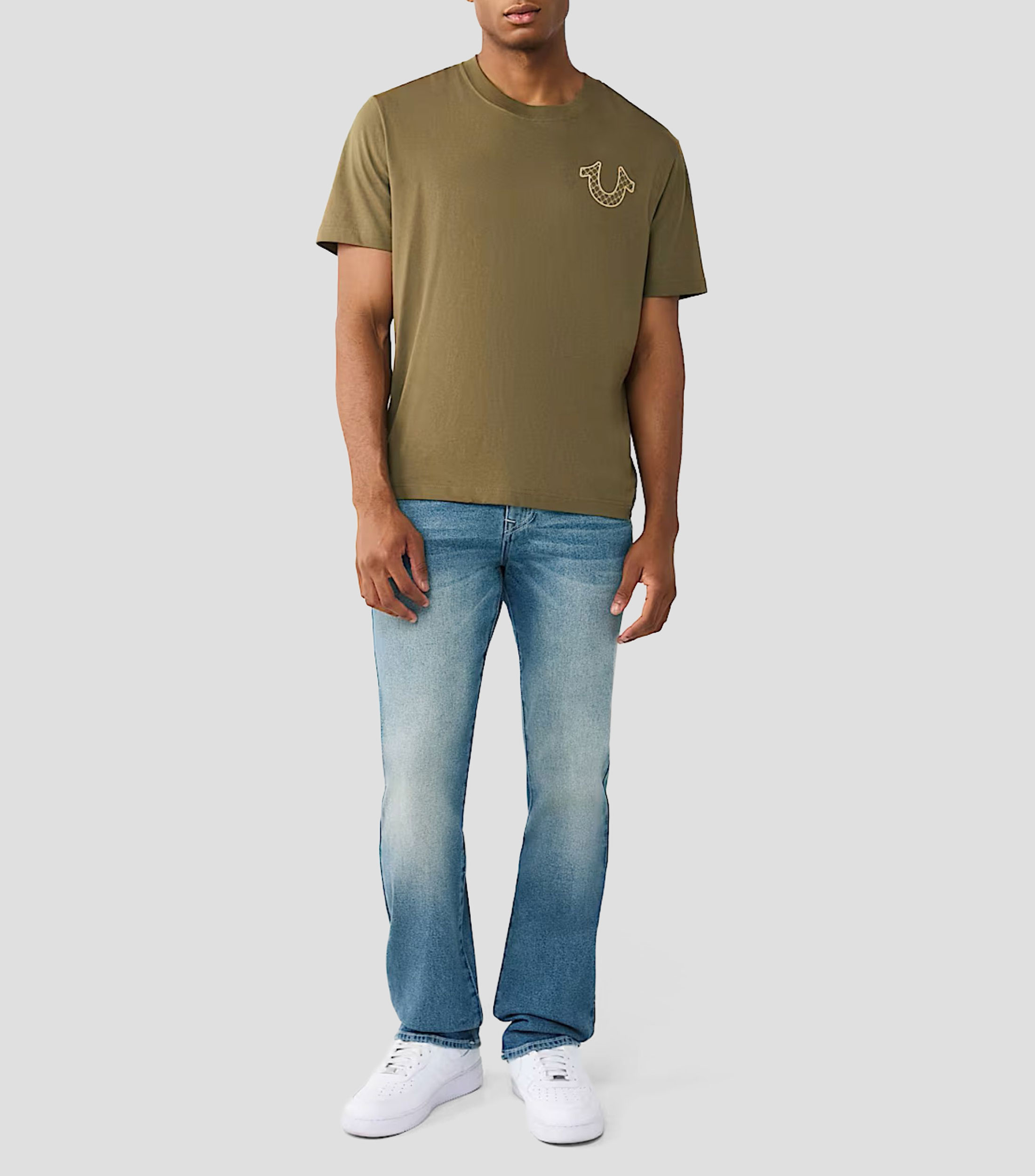 Jeans de corte straight Hombre